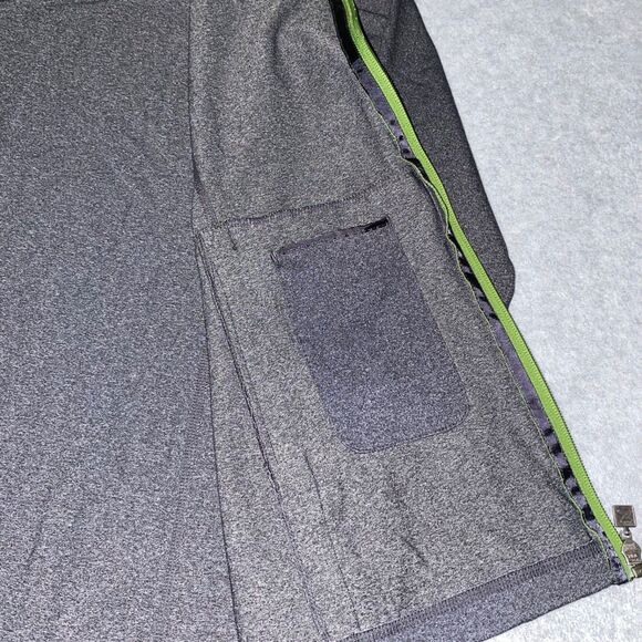 Zobha Athletic Jacket Women’s 6 Gray Green Essentials Full Zip‎ Yoga Active Gym - Picture 6 of 13